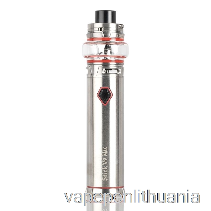 Smok Stick V9 & Stick V9 Max 60w Starteris V9 Max - Nerūdijančio Plieno Vape Skystis